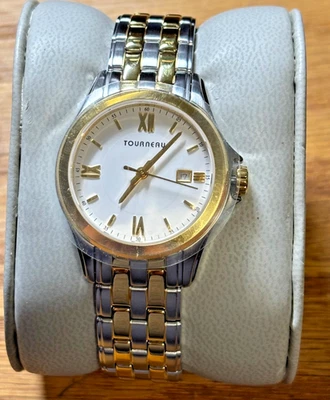 Tourneau TLRB-W064 Gold & Silver Tone Stainless Steel Date Women's Watch - Image 1 of 4