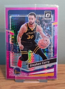 2023-24 Panini Donruss Optic Stephen Curry Pink Hyper Prizm #198 Warriors - Bild 1 von 1