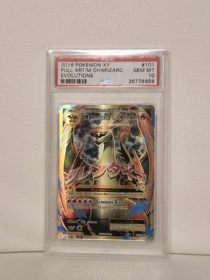 (AUS) Pokemon TCG 2016 XY Evolutions Mega Charizard 101/108 PSA 10 - image 1 of 2