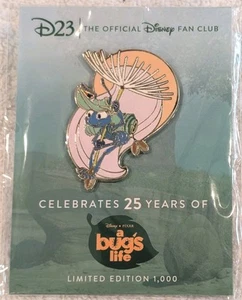 Disney D23 Exclusive Pixar "Flik" - A Bug's Life 25th Anniv. Gedenk Pin - Bild 1 von 5