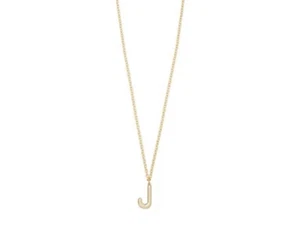 ROXANNE ASSOULIN The Very Big Puffy Initial Necklace “J” - Picture 1 of 5