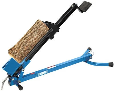SPACCALEGNA MANUALE SPACCA LEGNA A PEDALE PORTATILE CAMPEGGIO FERVI  1,2 Ton - Immagine 1 di 2