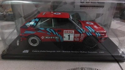 LANCIA Delta Integrale 16V 1989 #1 BIASION Voiture Rallye Sanremo 1/24 WRC - Immagine 1 di 3