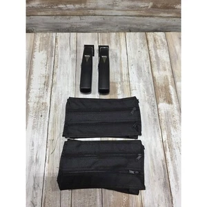2-Wahl Schwarz Akku Trimmer Haarschneidemaschine Set mit Aufbewahrungstaschen Reise - Bild 1 von 8