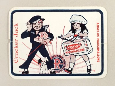 Tarjeta desechable rara de palomitas de maíz Laurant Magician Cracker Jack 1915-1920 Foto 1 de 2