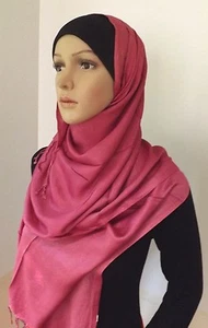 PASHMINAS CHAL ENVOLVENTE BUFANDA HIJAB CÁLIDO CUELLO BUFANDA + MUCHOS MÁS COLORES  - Imagen 1 de 14