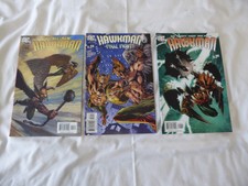 DC COMICS - HAWKMAN - ISSUES 44,45 & 46 - PRE-OWNED