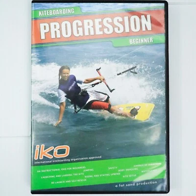 Kiteboarding Progression Beginner (DVD) IKO Approved Kitesurfing Tutorial Video - Image 1 of 4