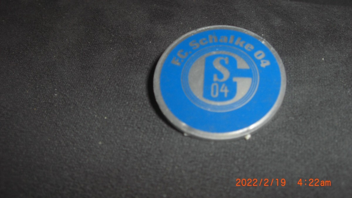 Pin's FC Schalke 04 - Bundesliga - Taille 3,5 Cm - Neuf - Multicolore