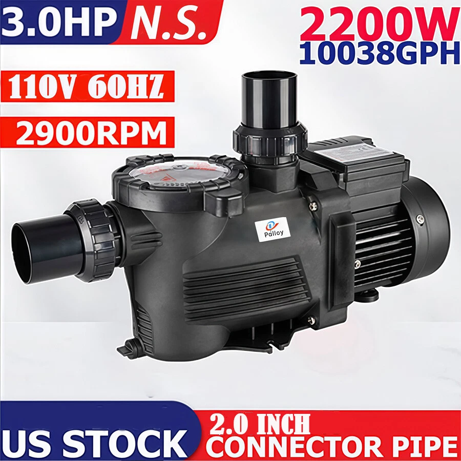 1.2/3hp High Speed Super Pump For In-Ground Swimming Pool Pump US SUPPLY - Image 1 of 4