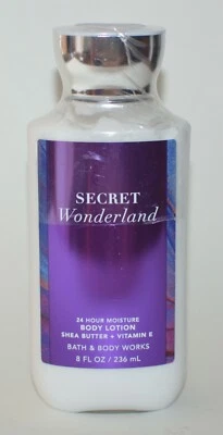 1 NUEVA LOCIÓN CREMA BATH & BODY WORKS SECRET WONDERLAND MANO GRANDE 8 OZ 24 HR Foto 1 de 4