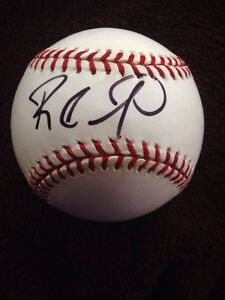 Rafael Furcal Signed Major League Baseball NL ROY Single Auto Autographed 