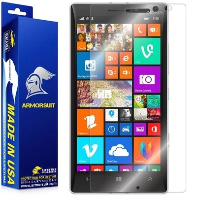 [2-Pack] ArmorSuit MilitaryShield Nokia Lumia 930 Screen Protector HD Film - Image 1 of 4