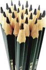 Faber-Castell Pencils, Castell 9000 Graphite Pencils, 8B Pre-Sharpened Black New