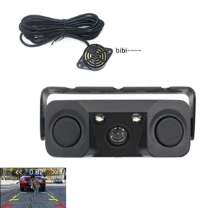 3In1 Car Night Vision Rear View Camera Parking Sensor with Transmitter Receiv LC - Picture 1 of 7