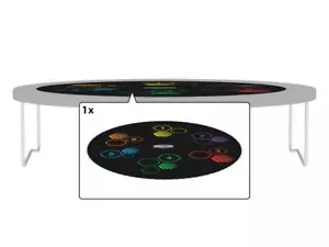 Sprungtuch Levels Tattoo f. BERG Trampolin Favorit Champion 430 Ersatzteil - Bild 1 von 2