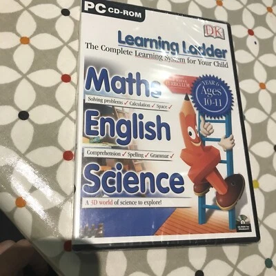 Learning Ladder Year 6 (Ages 10-11) (Windows 95) New (2001) SEALED - Image 1 of 2