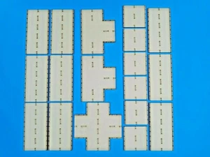 2mm MDF ROAD 6 /10 /18/ 20/ 25/ 28/ 32mm SCALE WARHAMMER 40K WARGAMINGTERRAIN - Picture 1 of 1