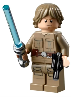 LEGO Star Wars Luke Skywalker Minifigure Jedi 75222 75294 Cloud City Bespin Duel - Image 1 of 2