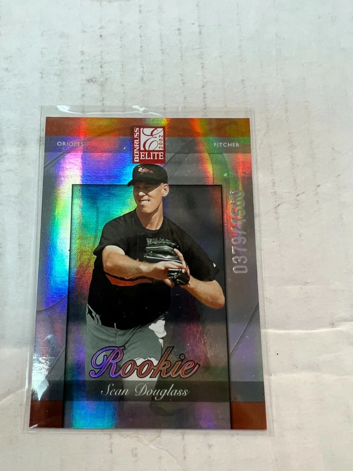 Sean Douglass 2002 Elite Extra Edition Rookie Card #188 Serial #0379/1500 - Image 1 of 1