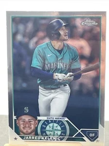 2023 Topps Chrome Update #USC68 Jarred Kelenic Mariners Braves - Picture 1 of 11