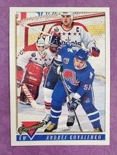 1993-94 O-Pee-Chee Premier #198 Andrei Kovalenko Quebec Nordiques Hockey Card PC