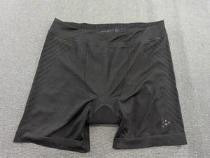 CRAFT Mens Cycling Shorts Size XL Padded Bicycle Black Stretch - Picture 1 of 8