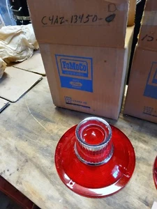 1x 1964 Ford Custom 500 Sedan ORIG NOS REAR TAIL LIGHT LAMP LENS - Picture 1 of 3