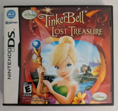 Disney Fairies: Tinker Bell and the Lost Treasure (Nintendo DS) Game W/ Manual - Image 1 of 4