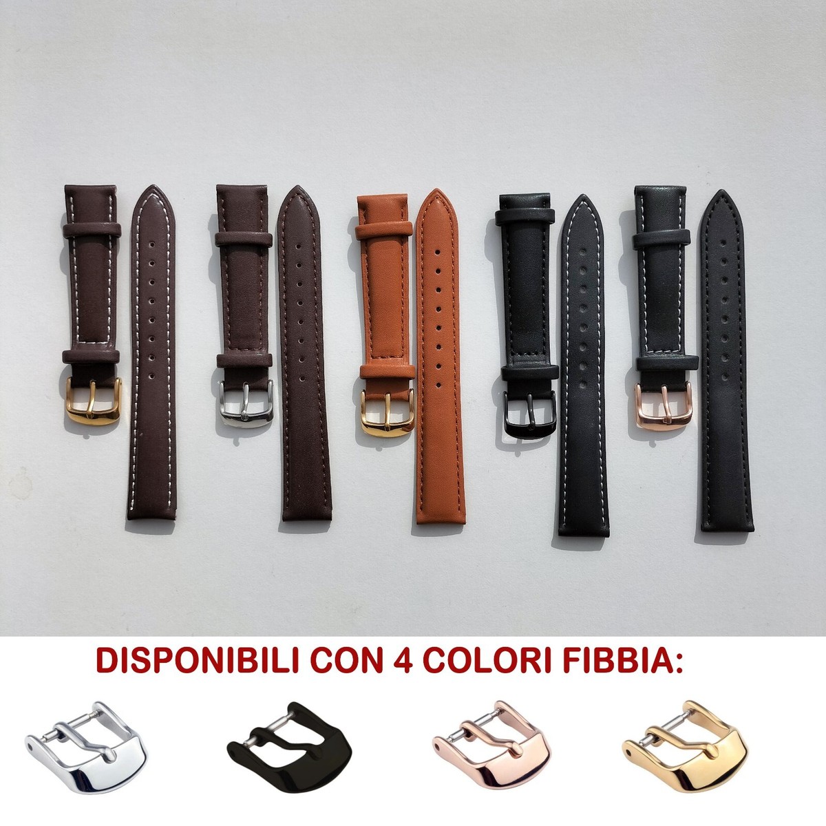 Cinturino In Pelle Marrone Chiaro 5m - Largo 10mm, Per Braccialetti, Cucito, Equitazione E Fai Da Te - Foto 9