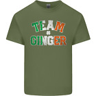 St Patricks Day Team Ginger Funny Irish Mens Cotton T-Shirt Tee Top