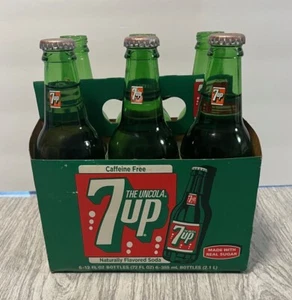 7up 6-Pack Bottles Retro Edition 2011 - Picture 1 of 8