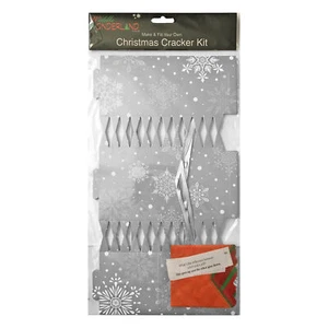 Widdle Wonderland Bricolaje 6 Paquete Hacer Su Propio Navidad Casca Kit - Plata - Imagen 1 de 1