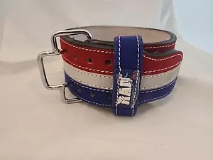 RAD Heavy Duty Fitness Belt Powerlifting Gym Bodybuilding Weight FLAG - Picture 1 of 6