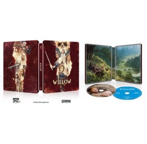 WILLOW STEELBOOK 4K ULTRA HD + BLU-RAY + DIGITAL NEW! SEALED! - Picture 1 of 1
