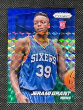 2014-15 Panini Panini Prizm Jerami Grant RC Rookie Blue Green Mosaic #282