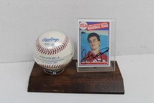 JOHN MARZANO Autograph USA Card and Rawlings Baseball Set 