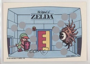1989 Topps Nintendo Scratch-Off Game The Legend of Zelda Screen 7 #7 0b5