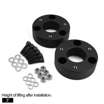 3" Front Leveling Lift Kit Strut Spacer For 2006-2003 Dodge Ram 1500 Pickup 4WD - Imagen 1 de 4