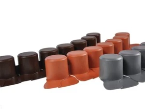 Palisade 4m Rasenkante Beetumrandung Beeteinfassung Mähkante 4 Farben - Bild 1 von 5