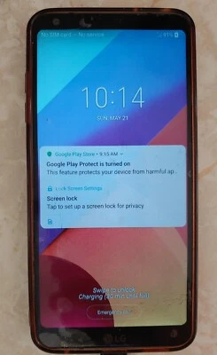 LG G6 32GB Black VS988 (Verizon) Android Smartphone Good Condition - Image 1 of 4