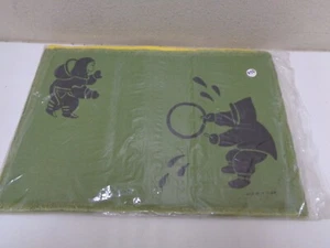 Vintage Holman Eskimos Kanadische Inuit Tischsets Grün Aliknak Nanogak Ohoveluk - Bild 1 von 2