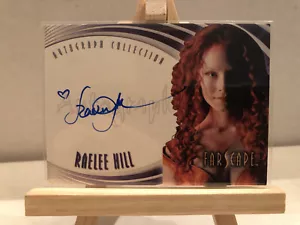 Farscape Autograph Card A22 Raelee Hill (Season 4, 2003) Mint Condition Sikozu - Picture 1 of 2