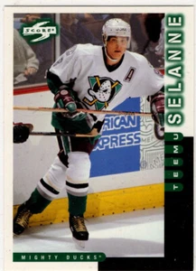 1997-98 Score Hockey Teemu Selanne No. 113 Mighty Ducks of Anaheim - Bild 1 von 2