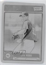 2011 Playoff Contenders Prospect Tickets Printing Plate Black 1/1 Joe Ross 0t3