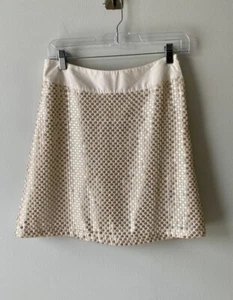Mademoiselle Charlotte Girls Sequins Ivory Skirt Size 14 - Picture 1 of 8
