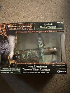 PIRATES of the CARIBBEAN Flying Dutchman "Smoke" Blast Cannon Toy - Picture 1 of 4
