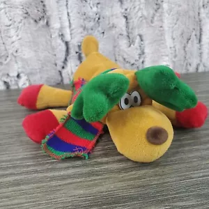 Collector's Choice Floppy the Moose Bean Bag Friends Plush Striped Knit Scarf - Picture 1 of 7