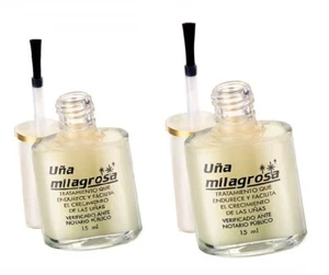 UÑA MILAGROSA TRATAMIENTO ENDURECEDOR Y DE CRECIMIENTO PARA LAS UÑAS set 2 pzas - Picture 1 of 2
