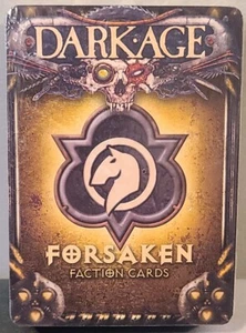 Dark Age Forsaken Faction Cards - DAG0801 - New - Picture 1 of 2
